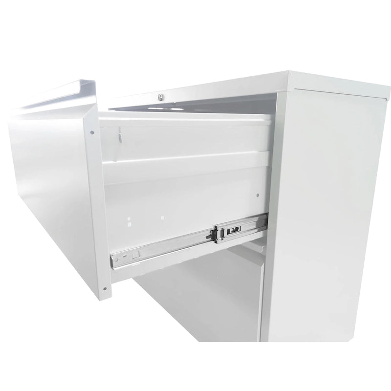 Classeur vertical métallique à 5 tiroirs avec serrure, pour bureau ou maison, en acier, format A4/Legal/Letter