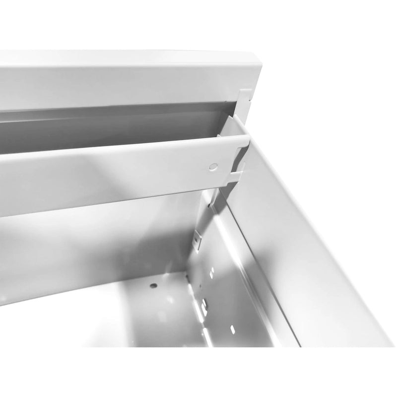 Classeur vertical métallique à 5 tiroirs avec serrure, pour bureau ou maison, en acier, format A4/Legal/Letter