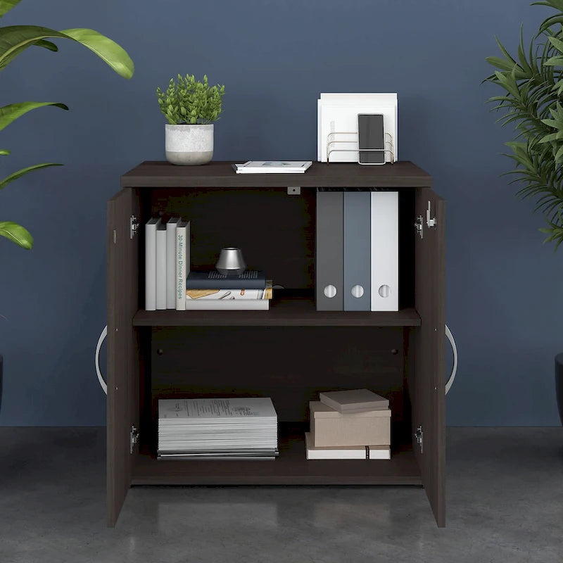 Armoire de rangement de bureau avec portes