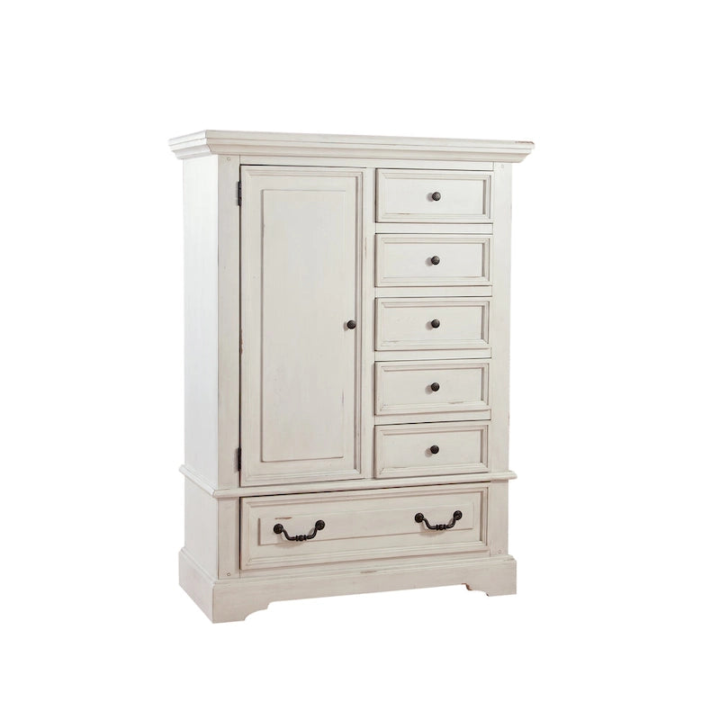 Lakewood Antique Finish Gentleman's Drawer Chest