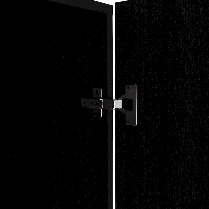 Rose Double Armoire avec tringle à vêtements