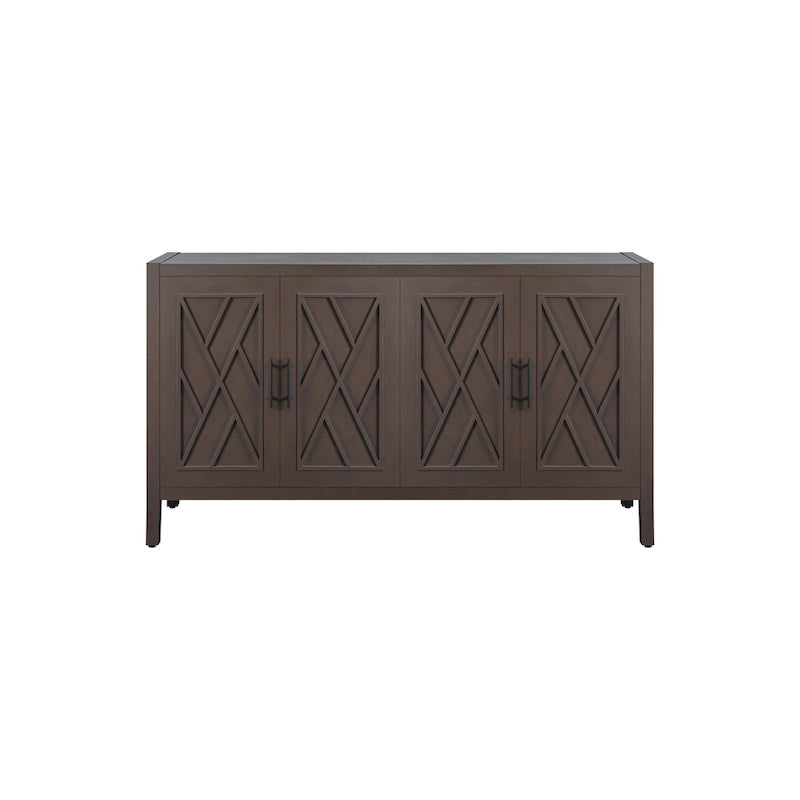 Buffet en bois à 4 portes - S.O.