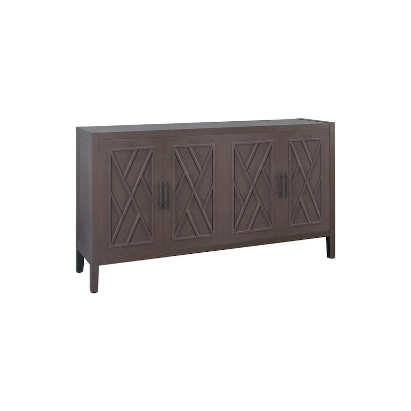 Buffet en bois à 4 portes - S.O.