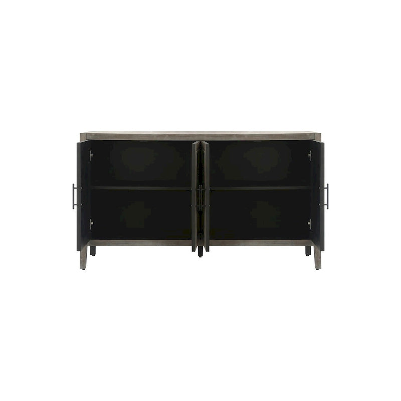 Buffet en bois à 4 portes - S.O.