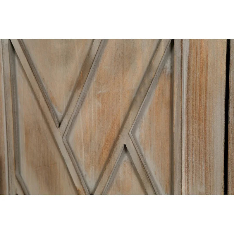 Buffet en bois à 4 portes - S.O.