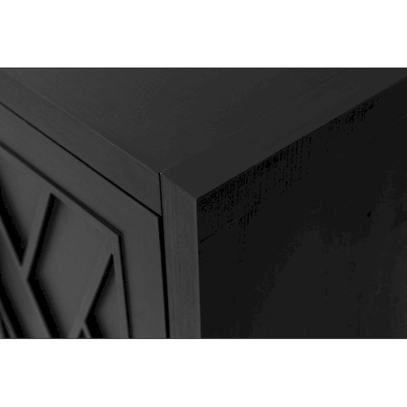 Buffet en bois à 4 portes - S.O.