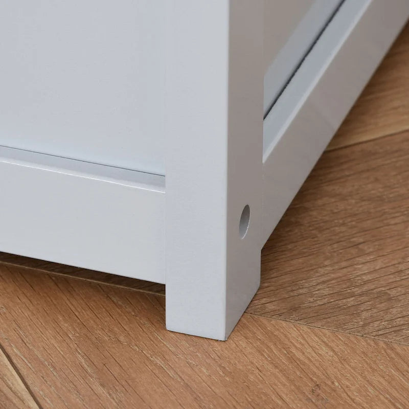 Coffre à jouets en bois 2 en 1 avec banc pour enfant et coffre de rangement avec vérin pneumatique de sécurité