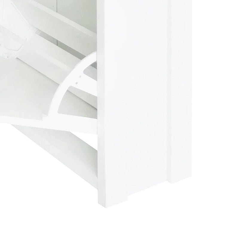 Meuble à chaussures en bois au design minimaliste moderne