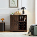 Meuble Bar à Café avec Casier à Vin Buffet Commode de Rangement avec Tiroir, Étagères de Rangement Ajustables, pour Salon, Salle à Manger