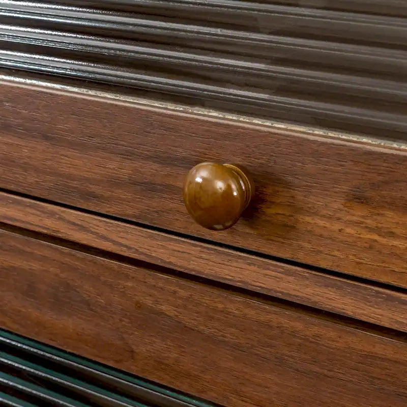 Armoire de bureau avec portes vitrées