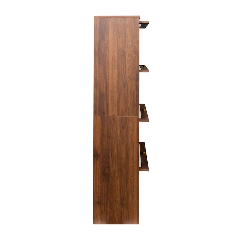 Armoire de bureau avec portes vitrées