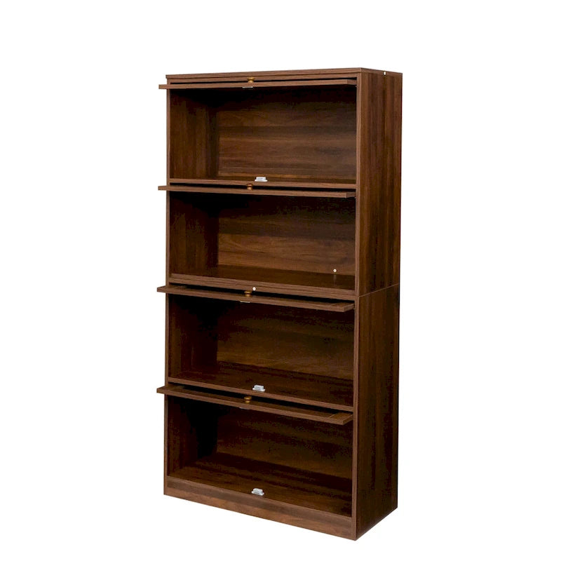 Armoire de bureau avec portes vitrées