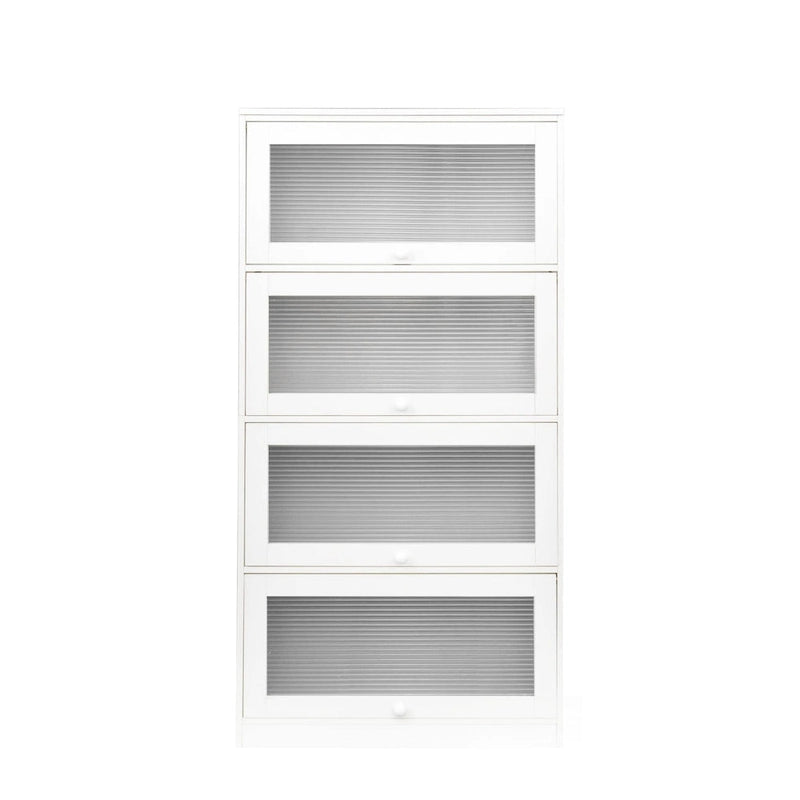 Armoire de bureau avec portes vitrées