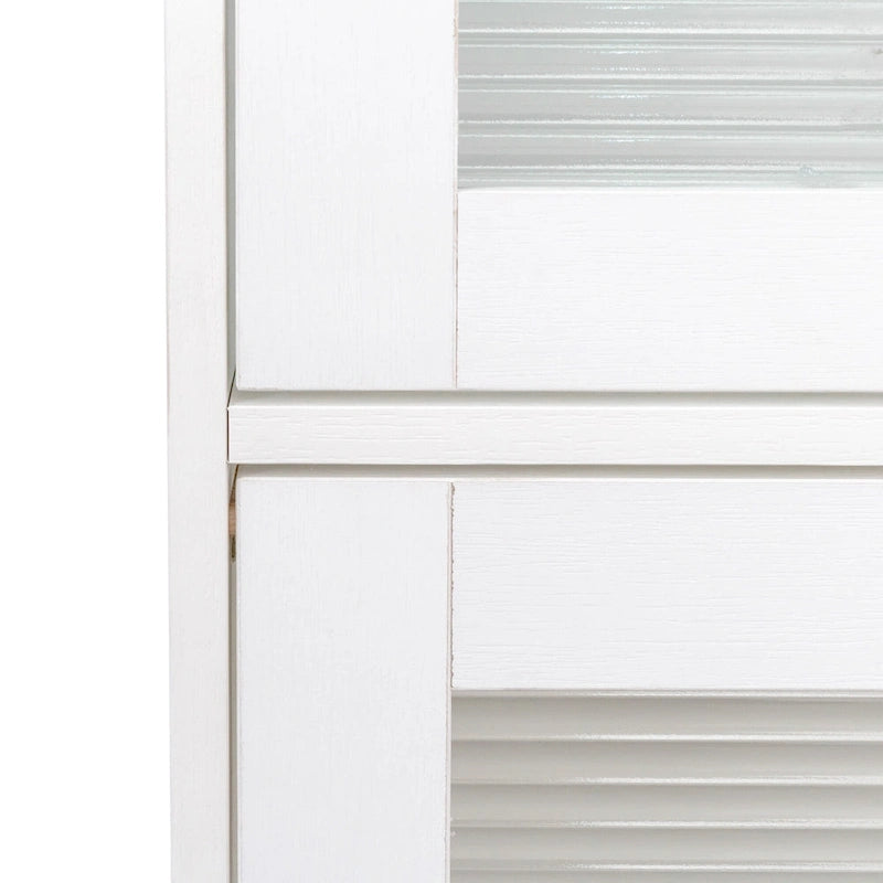 Armoire de bureau avec portes vitrées