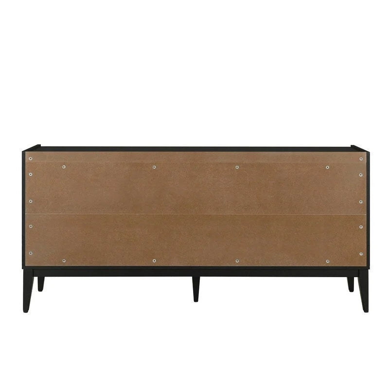 Buffet de rangement Armoire en bois avec 4 portes pour Couloir, Entrée, Salon, Chambre, Étagère réglable