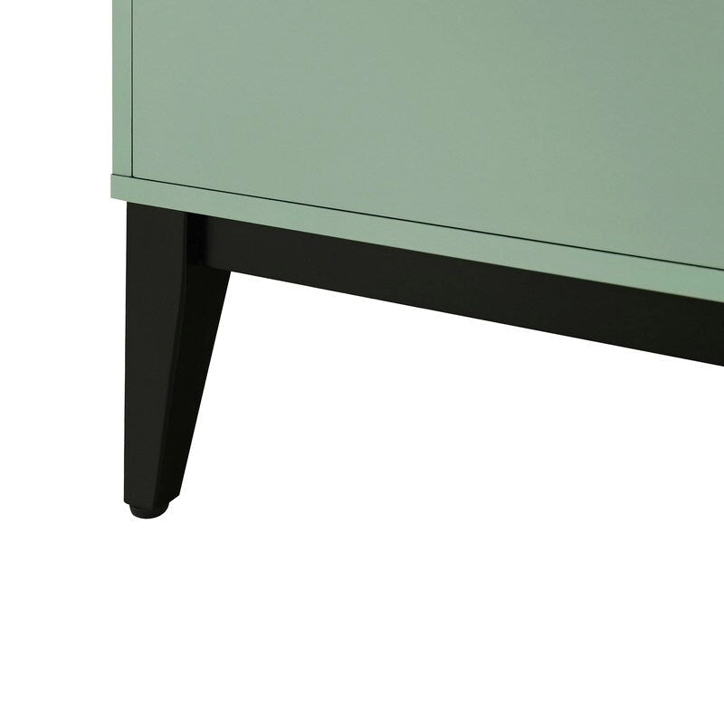 Buffet de rangement Armoire en bois avec 4 portes pour Couloir, Entrée, Salon, Chambre, Étagère réglable