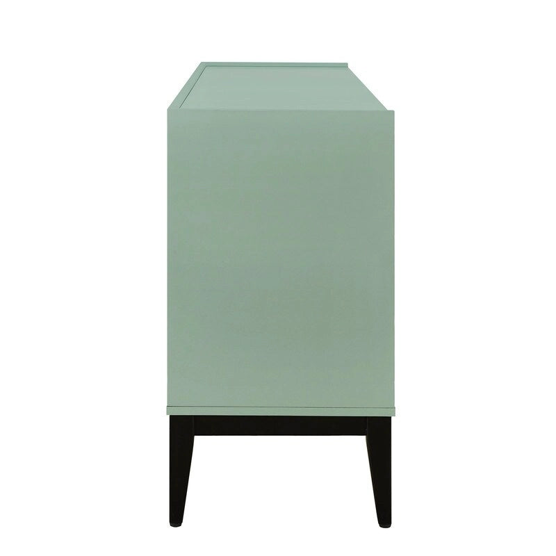 Buffet de rangement Armoire en bois avec 4 portes pour Couloir, Entrée, Salon, Chambre, Étagère réglable