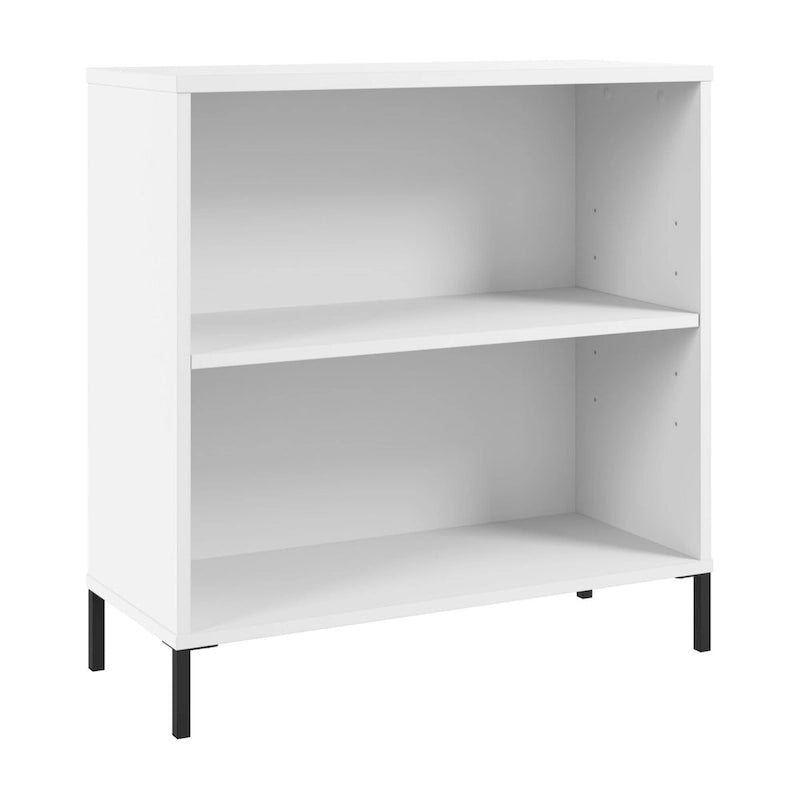 Organisateur de rangement de bibliothèque à 2 étagères