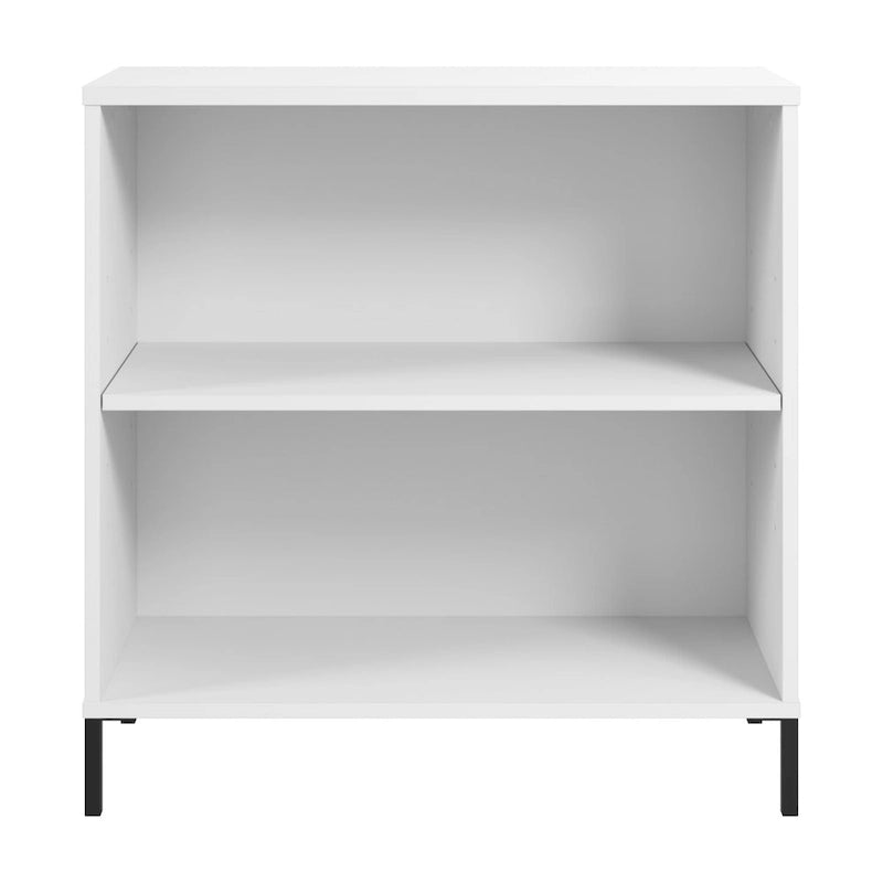 Organisateur de rangement de bibliothèque à 2 étagères