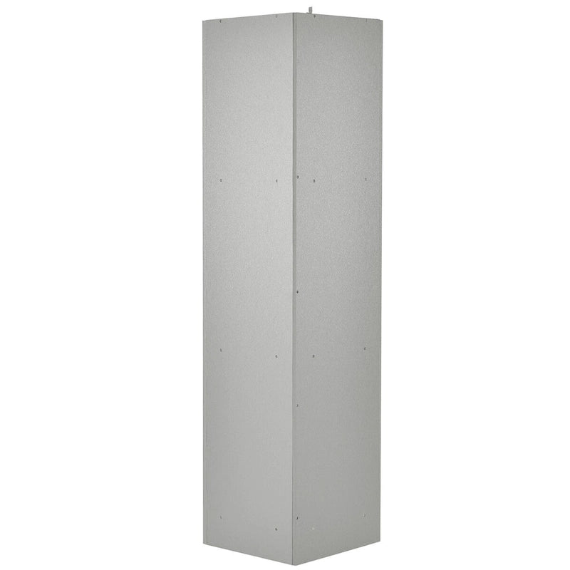 Meuble d'angle de salle de bain avec portes et étagères réglables