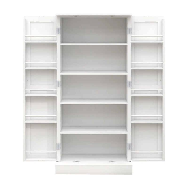 Buffet/Bahut autoportant 50 LED avec 2 portes