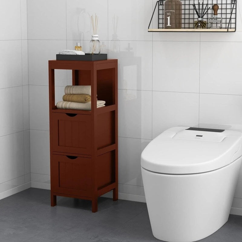 Organisateurs de salle de bain et meuble de rangement – 12P x 12L x 35H