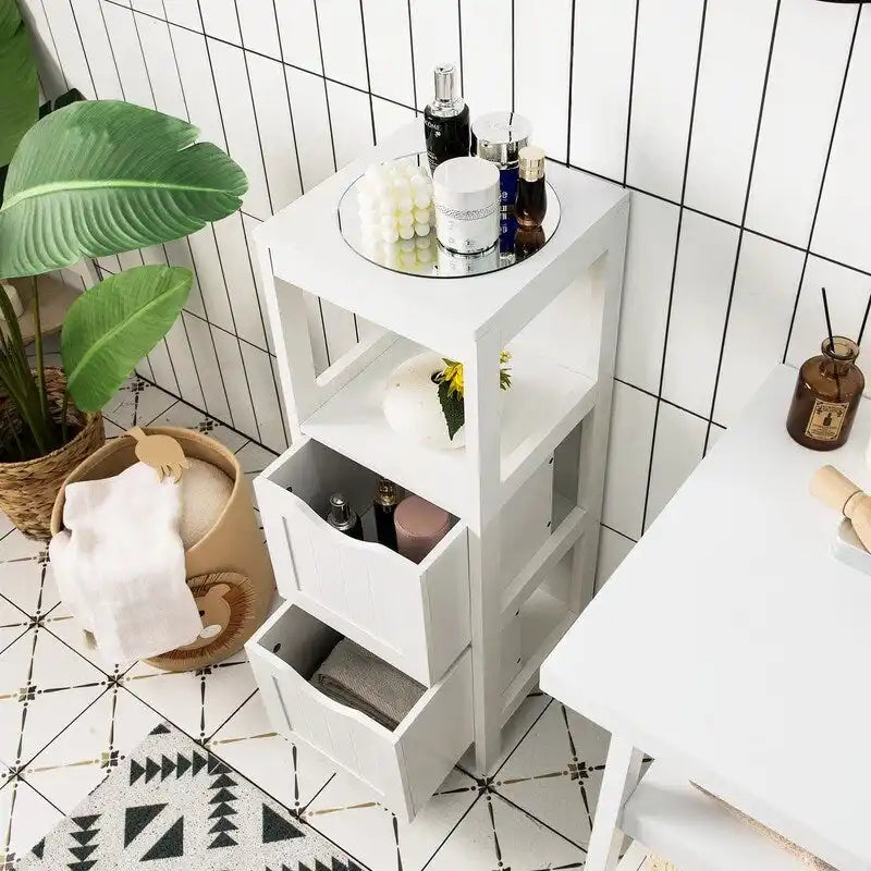 Organisateurs de salle de bain et meuble de rangement – 12P x 12L x 35H