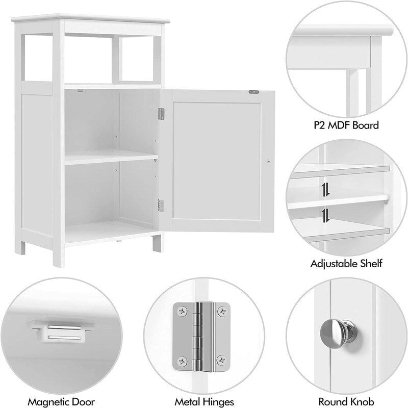 Rangement de salle de bain autoportant