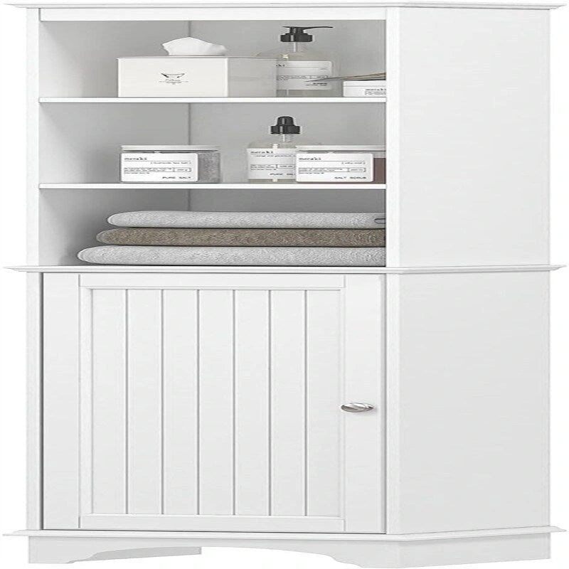 Meuble de rangement autoportant avec trois étagères – 30P x 38L x 152H cm